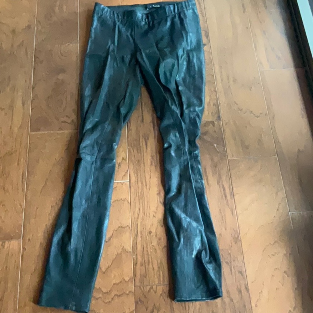 J Brand leather pants black